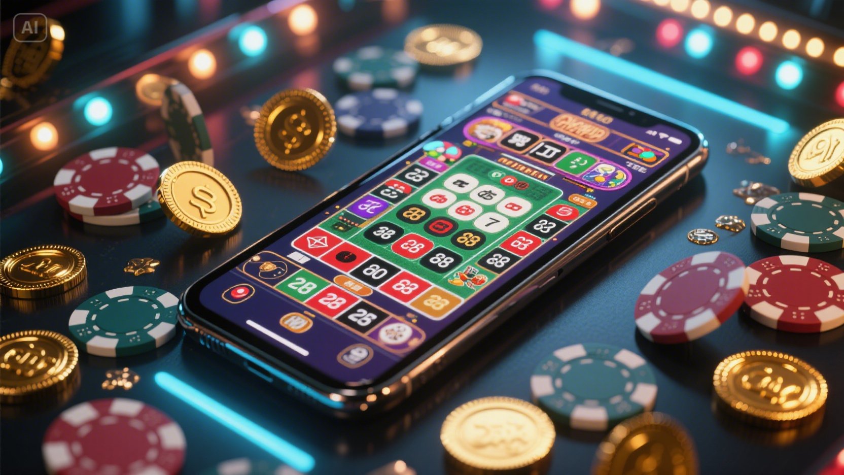 Casino Space Wins Casino desktop and mobile interfaces