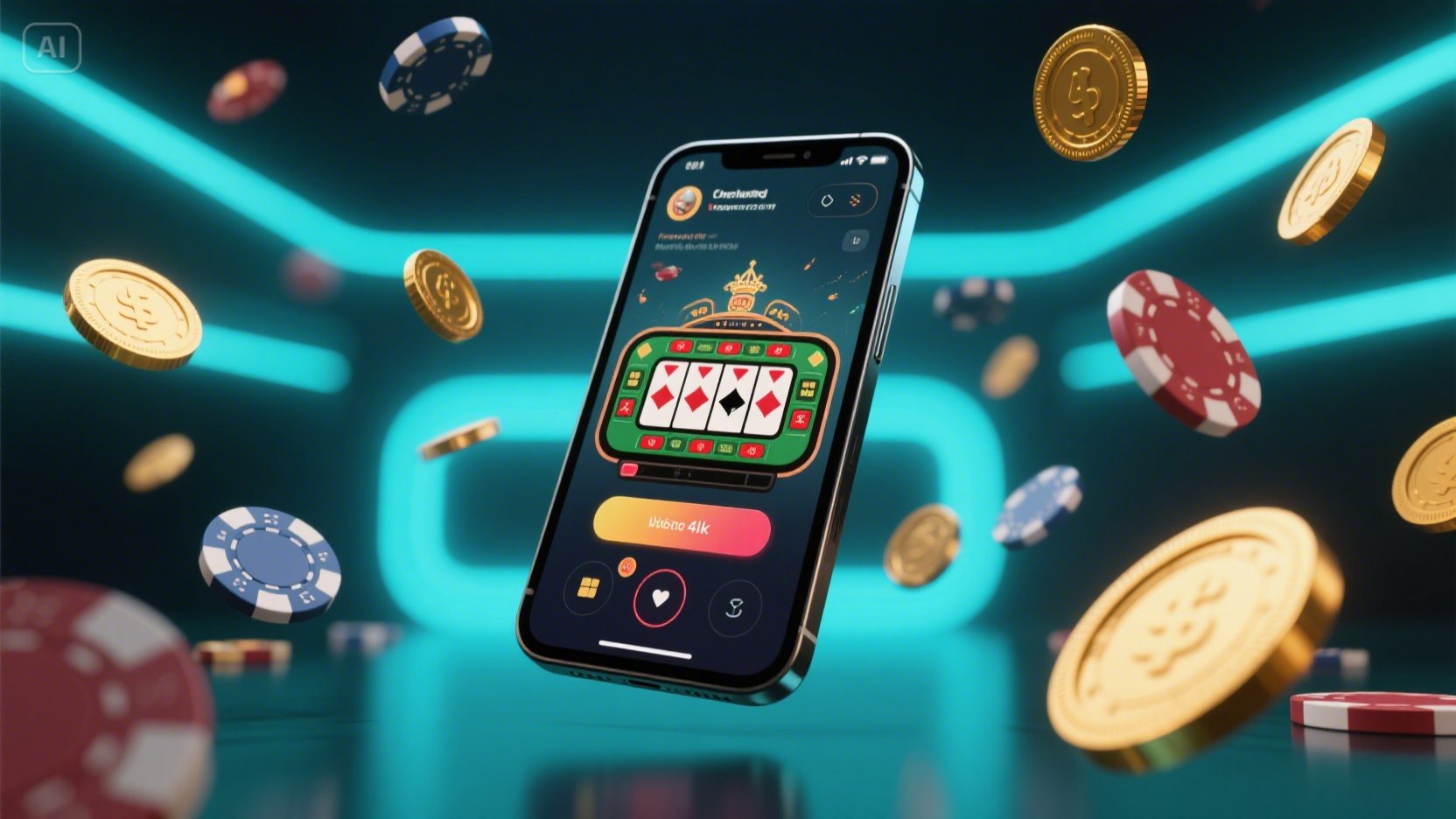 Casino Space Wins Casino desktop and mobile interfaces